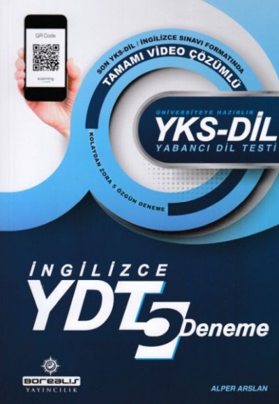 Borealis YKS Dil İngilizce Video Çözümlü 5 Deneme