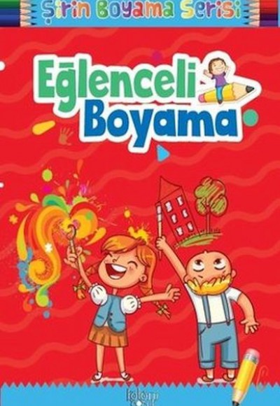 Çocuklar için Okul Öncesi Şirin Boyama Kitabı - Eğlenceli Boyama