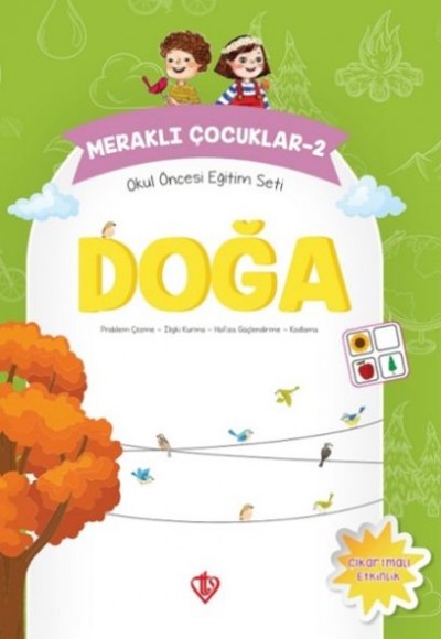 Meraklı Çocuklar 2 - Okul Öncesi Eğitim Seti Doğa