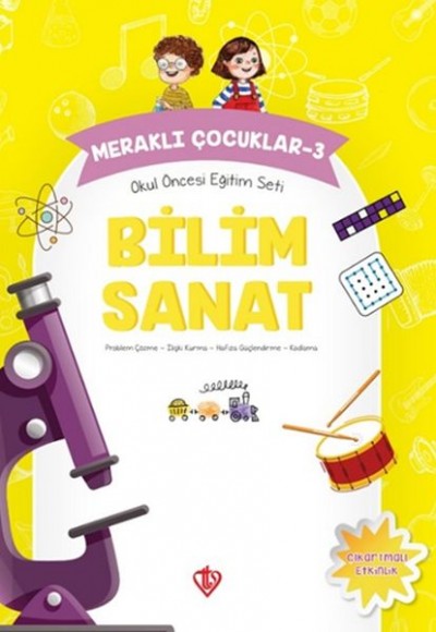 Meraklı Çocuklar 3 - Okul Öncesi Eğitim Seti  Bilim Sanat