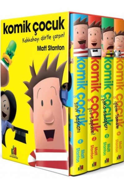 Komik Çocuk 4 Kitap Set