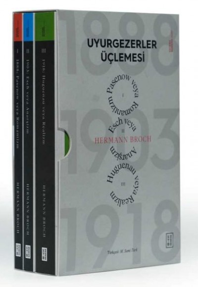 Uyurgezerler Üçlemesi (3 Cilt Kutulu)