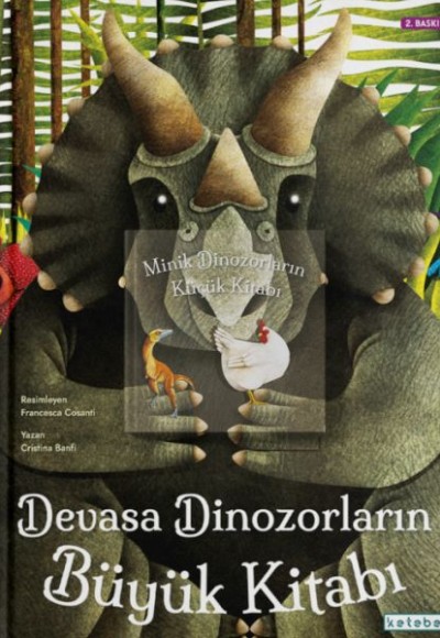 Devasa Dinozorların Büyük Kitabı & Minik Dinozorların Küçük Kitabı