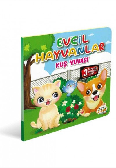 Evcil Hayvanlar Kuş Yuvası 3 Boyutlu