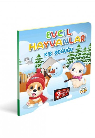 Evcil Hayvanlar Kış Soğuğu 3 Boyutlu