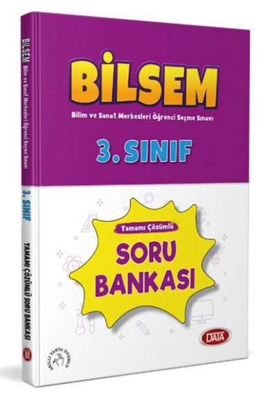 Data 3. Sınıf Bilsem Tamamı Çözümlü Soru Bankası