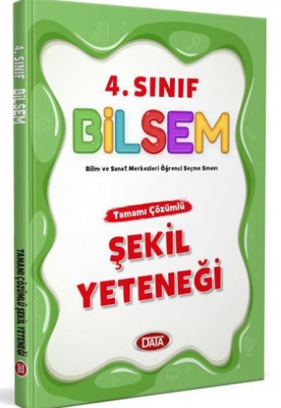 Data 4. Sınıf Bilsem Tamamı Çözümlü Şekil Yeteneği