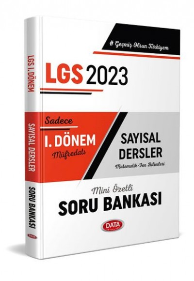 Data 2023 Lgs I. Dönem Sayısal Dersler Soru Bankası