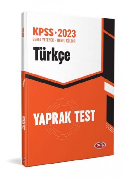 Data Kpss Türkçe Yaprak Test