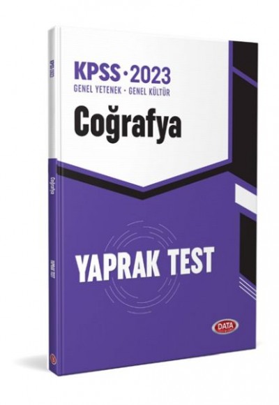 Data Kpss Coğrafya Yaprak Test