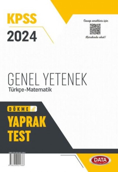 Data 2024 Kpss Genel Yetenek Yaprak Test