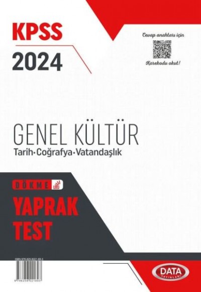 Data 2024 Kpss Genel Kültür Yaprak Test