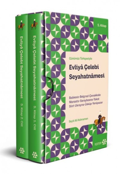 Evliyâ Çelebi Seyahatnâmesi 5.Kitap 2 Cilt ( Kutulu)