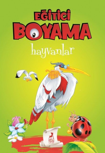 Eğitici Öğretici Boyama  - Hayvanlar