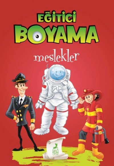 Eğitici Öğretici Boyama  - Meslekler