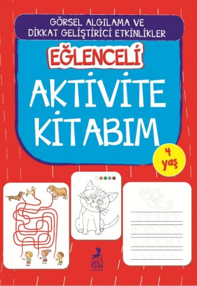 Eğlenceli Aktivite Kitabım - 4 Yaş