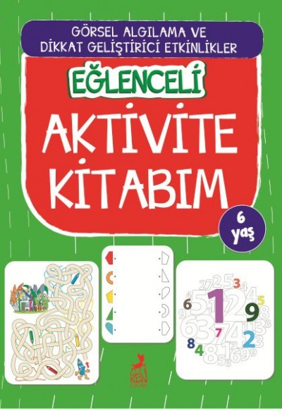 Eğlenceli Aktivite Kitabım - 6 Yaş