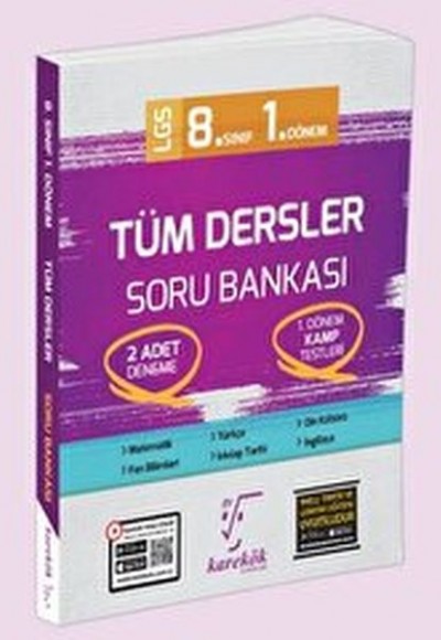 8. Sınıf LGS 1. Dönem Tüm Dersler Soru Bankası