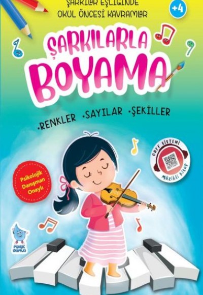 Şarkılarla Boyama (4 Kitap)