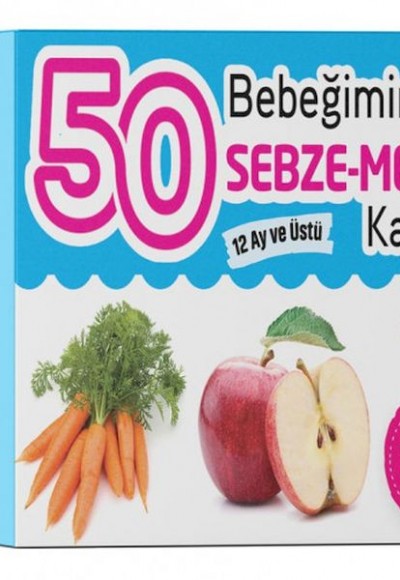 Bebeğimin İlk 50 Sebze-Meyve Kartları