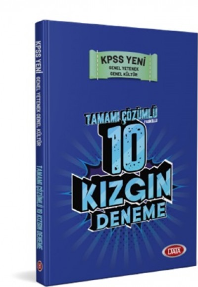 KPSS Genel Yetenek Genel Kültür Tamamı Çözümlü 10 Kızgın DENEME