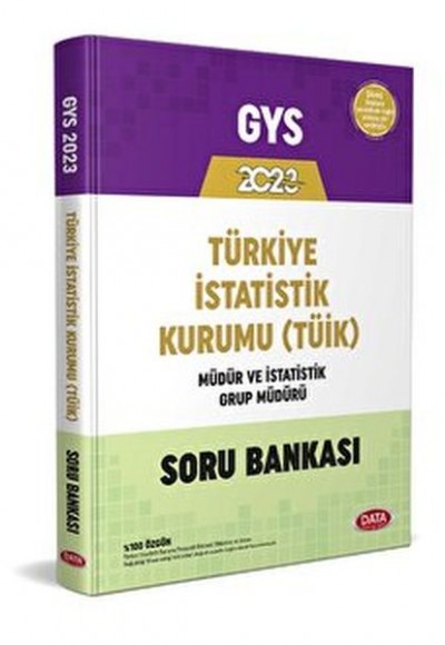 Türkiye İstatistik Kurumu (Tüik) GYS Soru Bankası