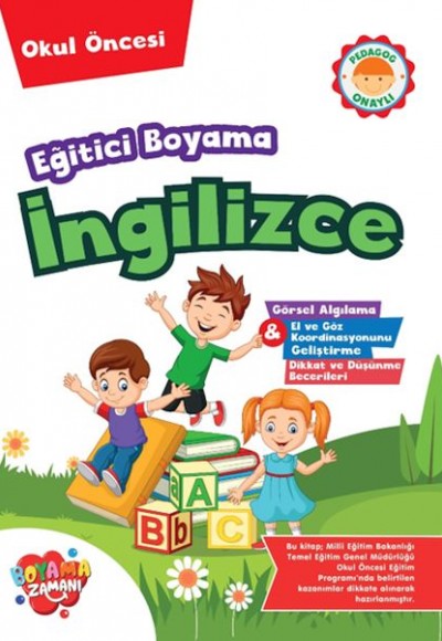 Eğitici Boyama - İngilizce