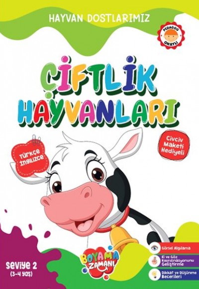 Hayvan Dostlarımız - Çiftlik Hayvanları Seviye 2  (3-4 Yaş)