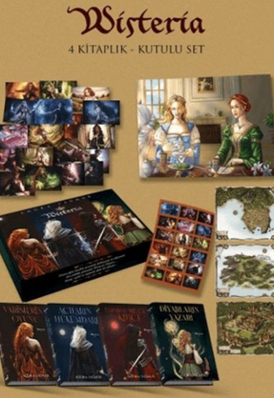 Wisteria Serisi 4 Kitap (Hediyeli Kutu)