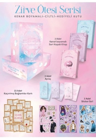 Zirve Ötesi Serisi Yan Boyamalı (3 Kitap Kutulu Set) Zirve Ötesi Serisi Yan Boyamalı (3 Kitap Kutulu Set)
