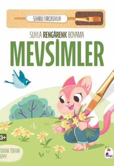 Suyla Rengarenk Boyama - Mevsimler (Sihirli Fırçasıyla)