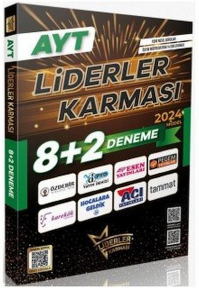 Liderler Karması 2024 Model AYT 8 + 2 Deneme Seti