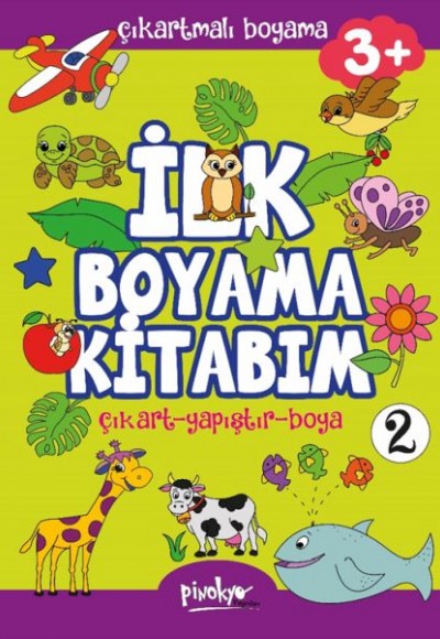 Çıkartmalı İlk Boyama Kitabım 3+ Yaş-2