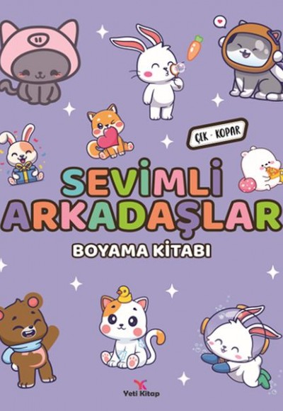 Sevimli Arkadaşlar Boyama Kitabı