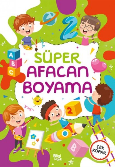 Süper Afacan Boyama Kitabı