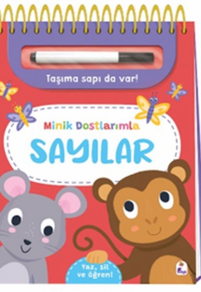 Minik Dostlarımla Sayılar – Yaz, Sil ve Öğren