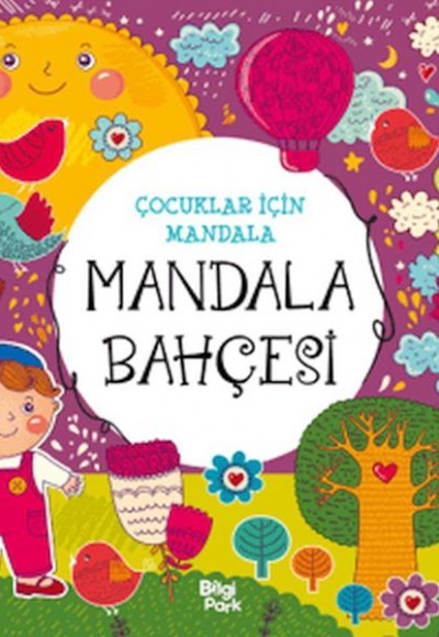 Çocuklar İçin Mandala - Mandala Bahçesi