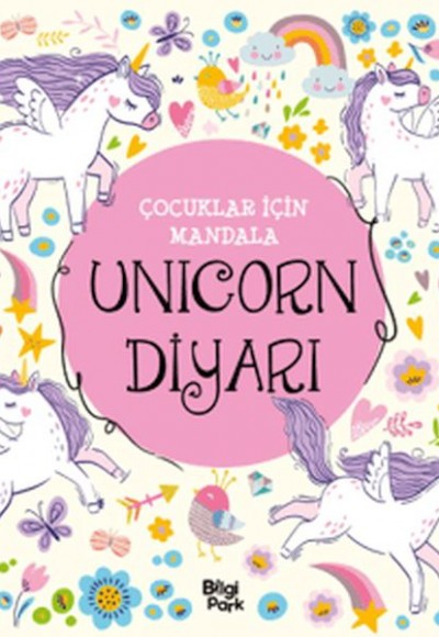 Çocuklar İçin Mandala - Unicorn Diyarı
