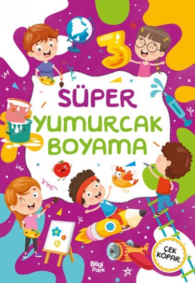 Süper Yumurcak Boyama Kitabı