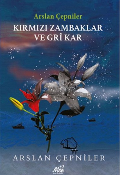 Kırmızı Zambaklar Ve Gri Kar