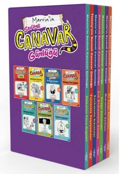 Sevimli Canavar Günlüğü (7 Kitap Takım)