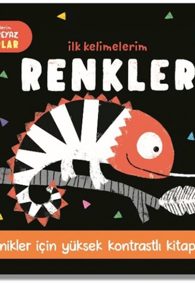 İlk Kelimelerim Siyah Beyaz Kitaplar Renkler