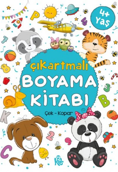 Çıkartmalı Boyama Kitabı - 4 Yaş +