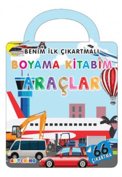 Benim İlk Çıkartmalı Boyama Kitabım - Araçlar