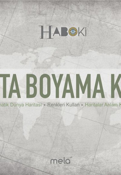 Harita Boyama Kitabı 20 Tematik Dünya Haritası