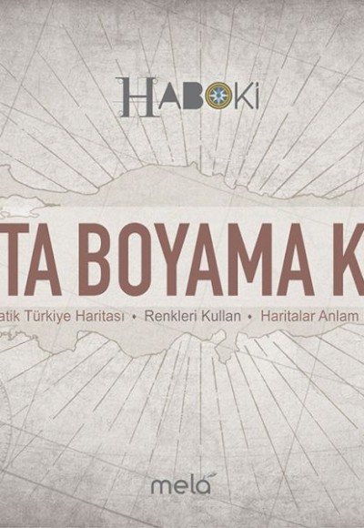 Harita Boyama Kitabı 20 Tematik Türkiye Haritası