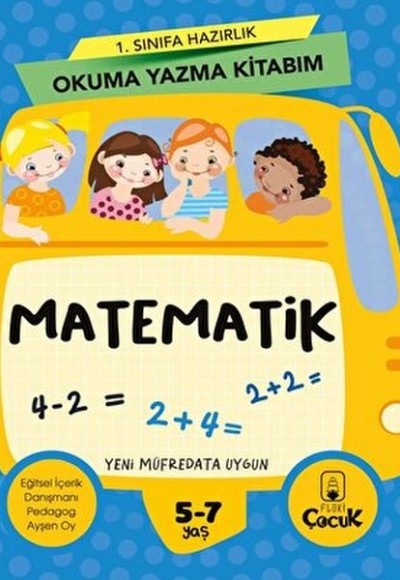 1. Sınıfa Hazırlık Okuma Yazma Kitabım Matematik