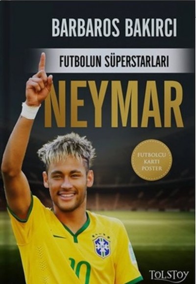 Neymar - Futbolun Süperstarları - Futbolcu Kartı Poster