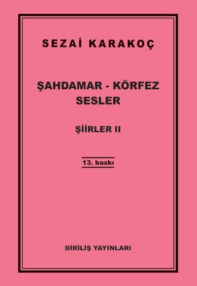 Şiirler 2 - Şahdamar - Körfez - Sesler