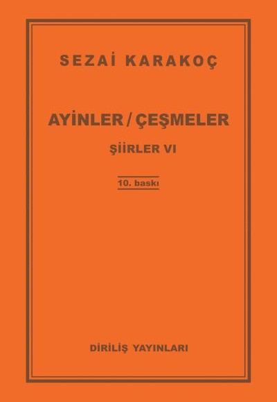 Şiirler 6 - Ayinler Çeşmeler